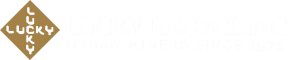 Lucky Recycling Logo White (1)